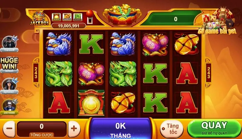 4 bước tham gia quay hũ tài lộc 68 game bài đơn giản