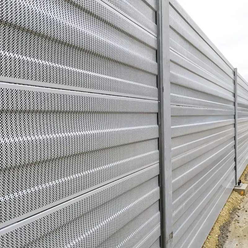 Perforated Metal Acoustic Panel Noise Barrier Panels