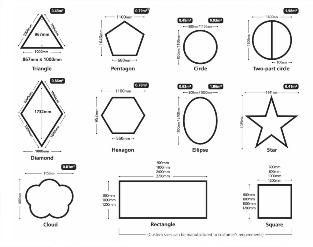 acoustic panel shapes