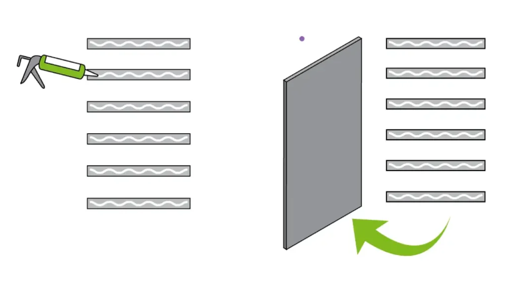 furring strip acoustic panel installation