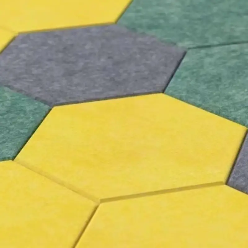 hexagon pet acoustic panel