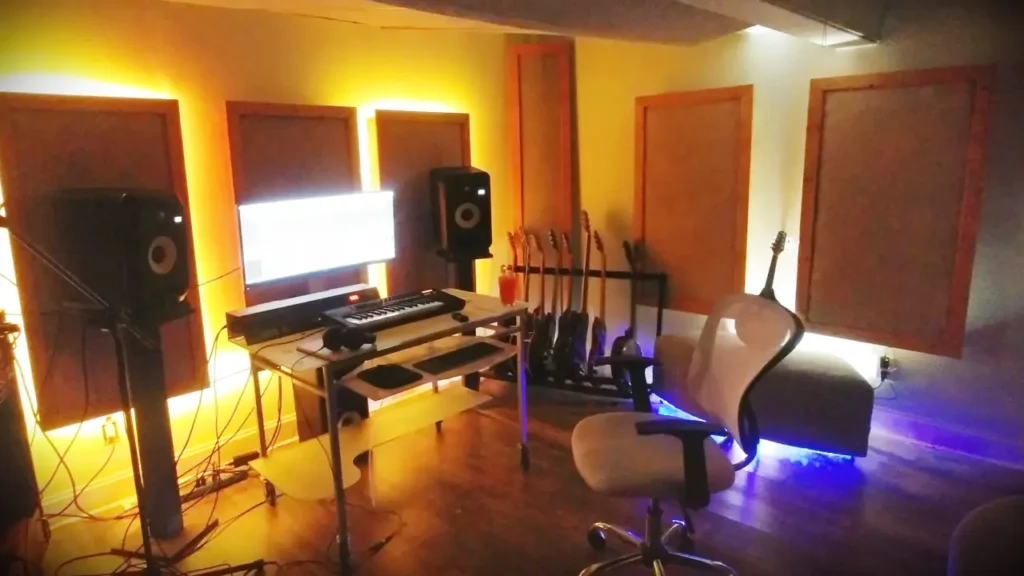 how to build acoustic panels for your home studio