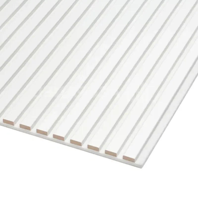 white acoustic wall panels